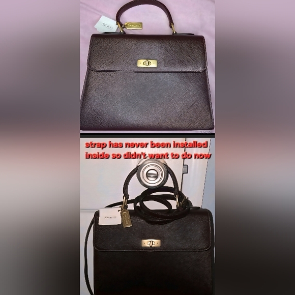 90s Coach Bag Satchel Crossbody Top Handle Purse Crossgrain Suede RARE Italy VTG - Picture 10 of 17